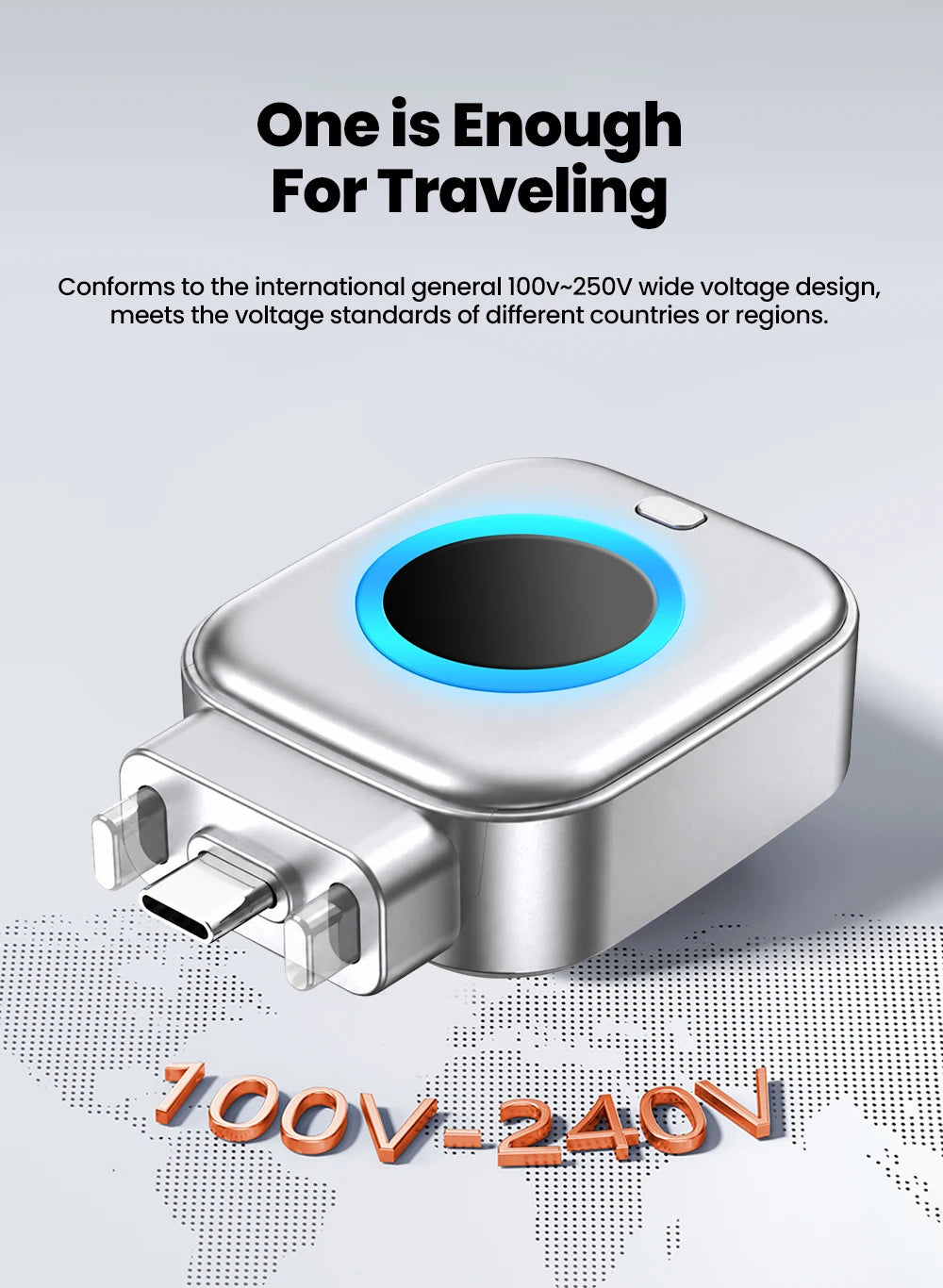 USB C Phone Fully Charged Intelligent Separator Type-C 140W Fast Charging Adapter Phones Full Charge Auto Power Cut Off Charger