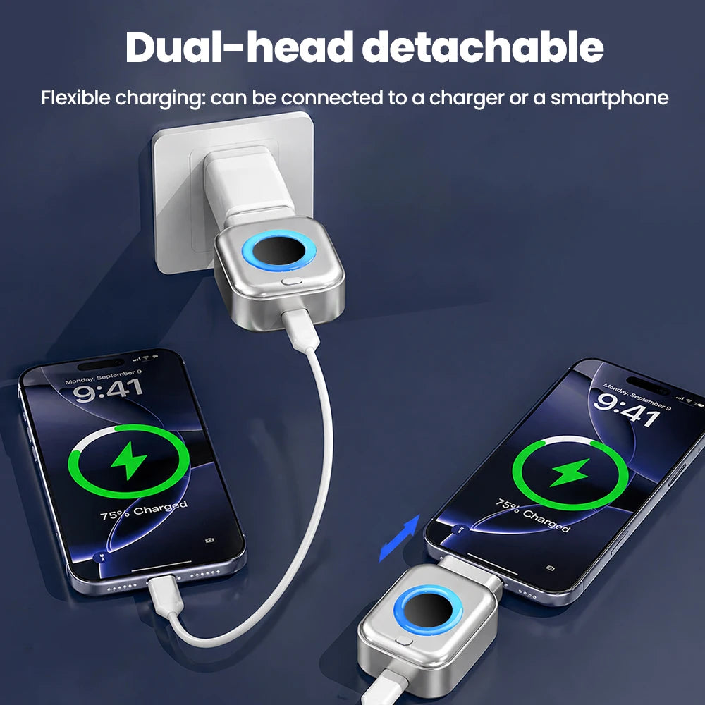 USB C Phone Fully Charged Intelligent Separator Type-C 140W Fast Charging Adapter Phones Full Charge Auto Power Cut Off Charger
