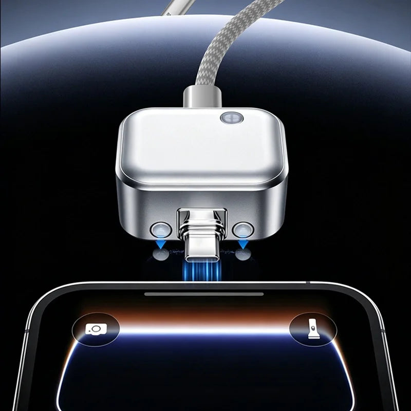 140W USB C Auto Disconnect Charger Adapter For Safe Overnight Charging Smart Auto Stop Charging Full Charge Self-Cut