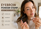 "Eyebrow Stamp Powder Kit – Waterproof Professional Brow Stencil & Enhancer"